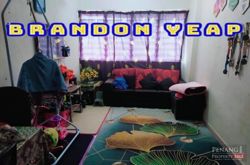 Taman Relau Jaya Flat At Relau With Partially Furnish 1 Cp For Sales