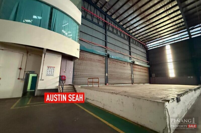 2.5 STOREY DETACHED FACTORY For RENT @ BUTTERWORTH. ELECTRIC 3000 AMP