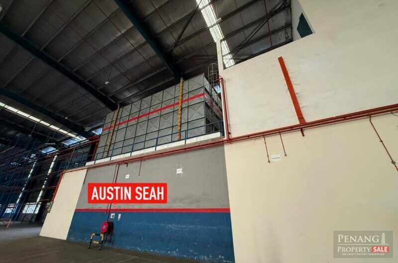 2.5 STOREY DETACHED FACTORY For RENT @ BUTTERWORTH. ELECTRIC 3000 AMP