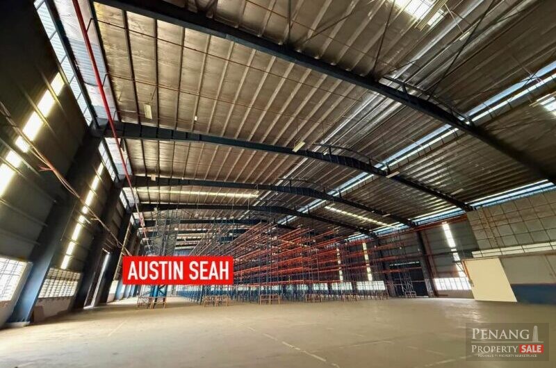 2.5 STOREY DETACHED FACTORY For RENT @ BUTTERWORTH. ELECTRIC 3000 AMP
