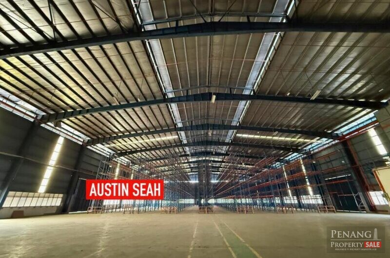 2.5 STOREY DETACHED FACTORY For RENT @ BUTTERWORTH. ELECTRIC 3000 AMP
