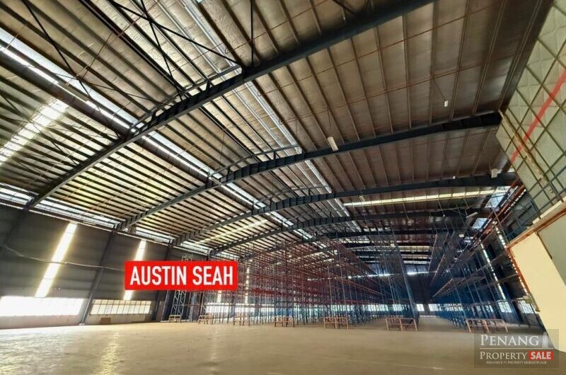 2.5 STOREY DETACHED FACTORY For RENT @ BUTTERWORTH. ELECTRIC 3000 AMP
