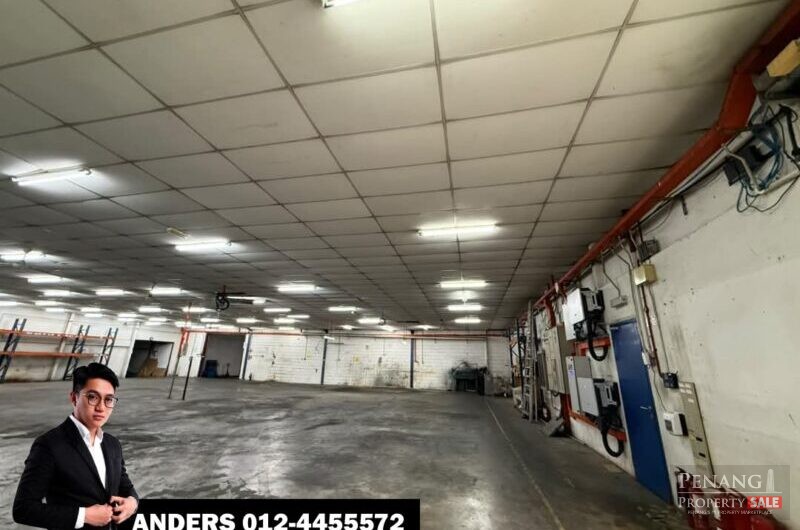 Single Storey Semi-Detached Factory For Rent @ Butterworth / Prai Heavy Industrial Area