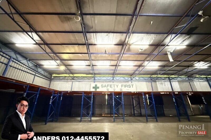 Single Storey Semi-Detached Factory For Rent @ Butterworth / Prai Heavy Industrial Area