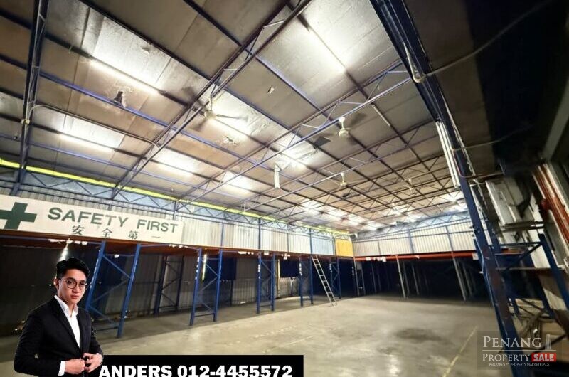Single Storey Semi-Detached Factory For Rent @ Butterworth / Prai Heavy Industrial Area