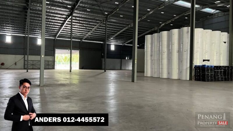 Single Storey Detached Factory Warehouse For Rent @ Nibong Tebal Industrial Area