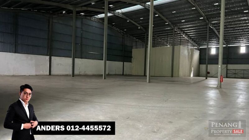 Single Storey Detached Factory Warehouse For Rent @ Nibong Tebal Industrial Area