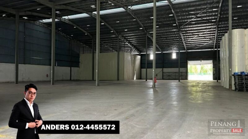 Single Storey Detached Factory Warehouse For Rent @ Nibong Tebal Industrial Area