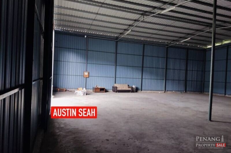 SINGLE STOREY WAREHOUSE For RENT @ BUKIT TENGAH INDUSTRIAL AREA. CAN VIEW