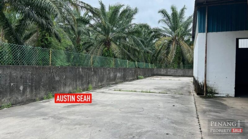 SINGLE STOREY DETACHED FACTORY @ NIBONG TEBAL For RENT. 9 ACRES LAND