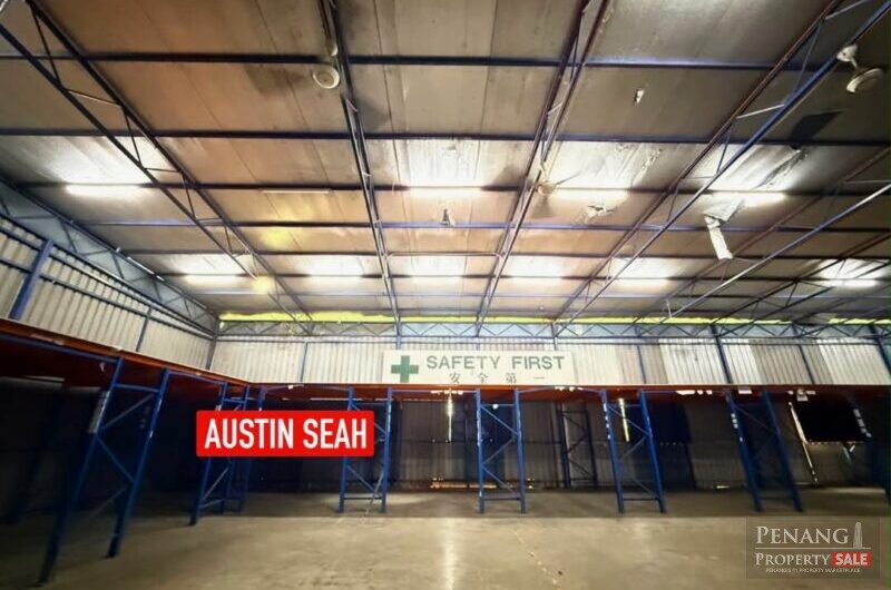 PRAI SINGLE STOREY SEMI-D FACTORY For RENT, 300 AMP ELECTRIC SUPPLY, VIEW NOW