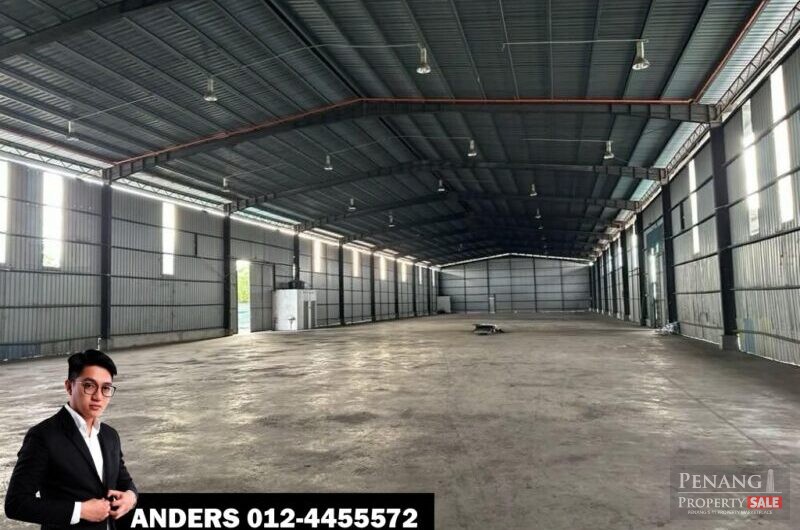 Single Storey Detached Factory At Bukit Tengah For Rent