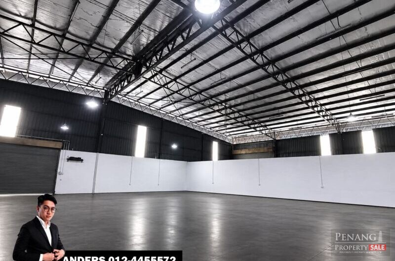 1.5 Storey Detached Factory For Rent @ Bukit Minyak Industrial Area, Penang