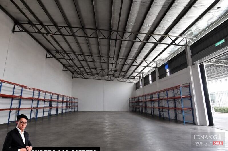1.5 Storey Detached Factory For Rent @ Bukit Minyak Industrial Area, Penang
