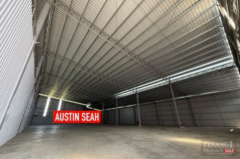 JURU SINGLE STOREY WAREHOUSE For RENT, 40 FT CEILING HEIGHT, CAN ARRANGE VIEWING