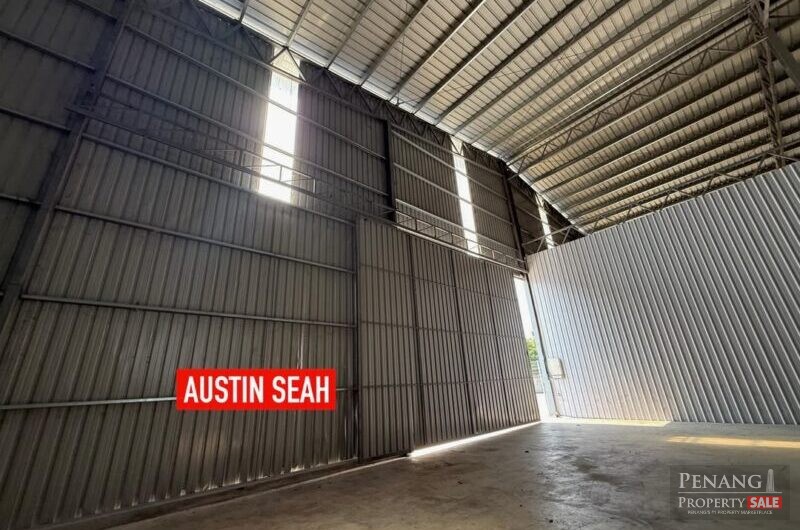 JURU SINGLE STOREY WAREHOUSE For RENT, 40 FT CEILING HEIGHT, CAN ARRANGE VIEWING