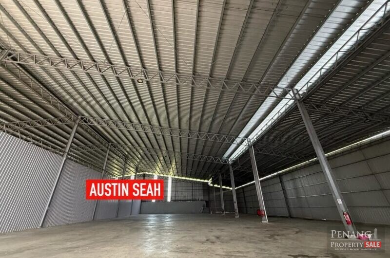 JURU SINGLE STOREY WAREHOUSE For RENT, 40 FT CEILING HEIGHT, CAN ARRANGE VIEWING