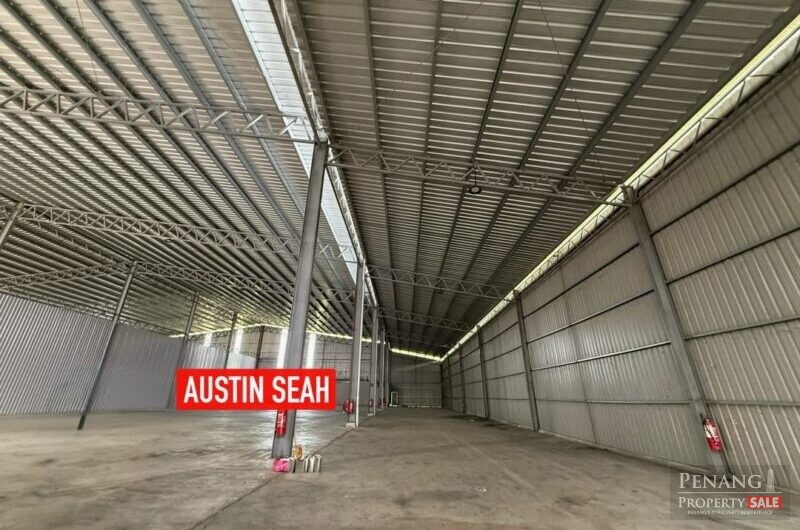 JURU SINGLE STOREY WAREHOUSE For RENT, 40 FT CEILING HEIGHT, CAN ARRANGE VIEWING