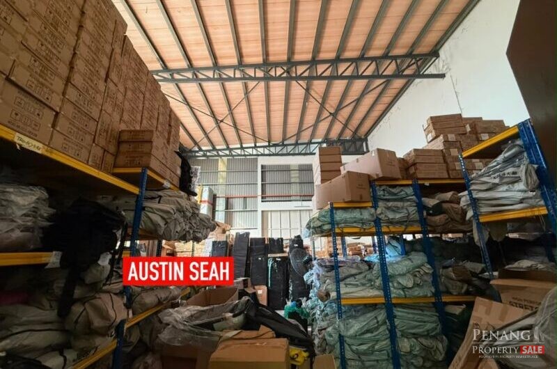 1.5 STOREY SEMI-D FACTORY For RENT @ SIMPANG AMPAT, HOT AREA UNIT, RARE IN MARKET