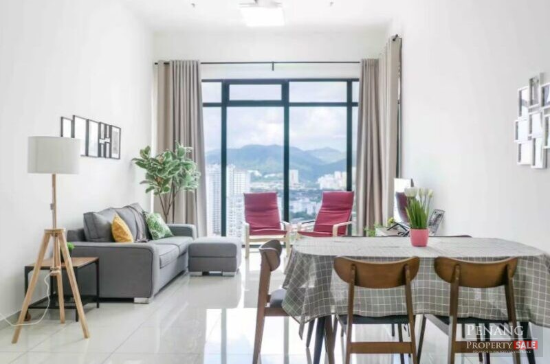Beacon Suites Jelutong Fully Furnished & Renovated 980sf 2 Car Park