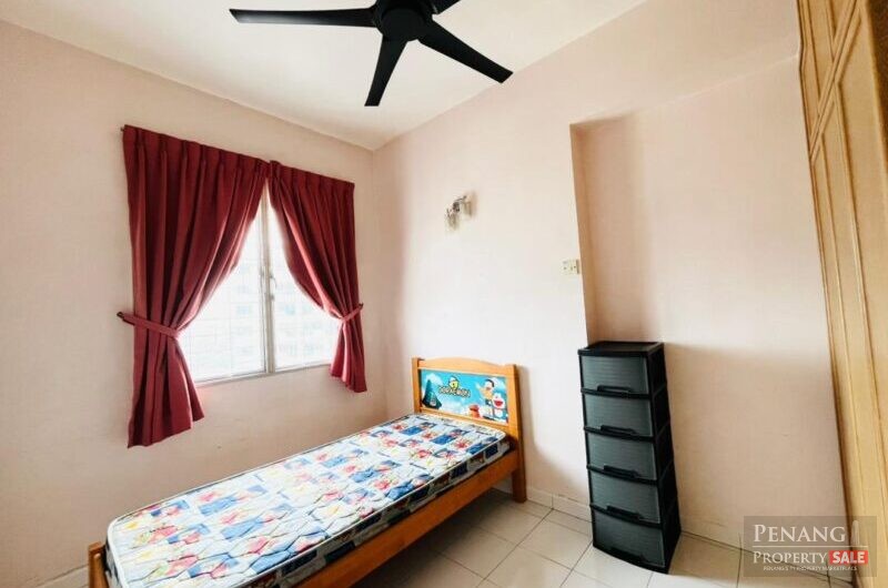 U Garden Gelugor Furnished & Renovated High Floor Nice View & Windy