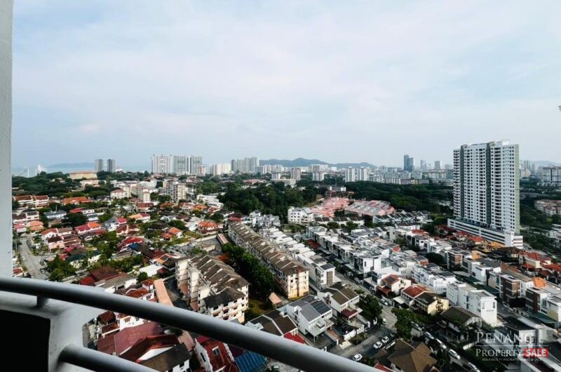 U Garden Gelugor Furnished & Renovated High Floor Nice View & Windy