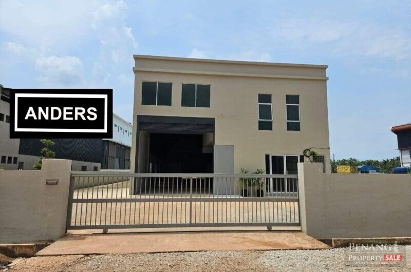 1.5 Storey Detached Factory For Rent / For Sale At Sungai Bakap (Nafiri), Nearby Batu Kawan