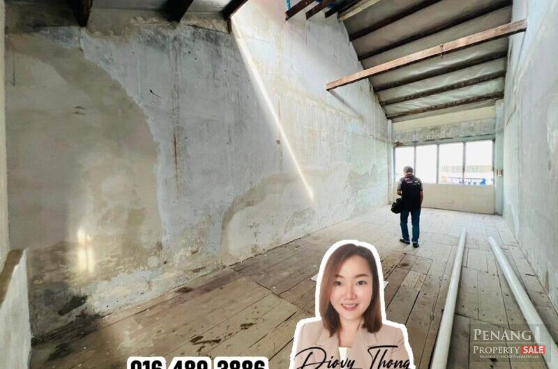 Georgetown – 2 Storey Shophouse at Lebuh Carnarvon