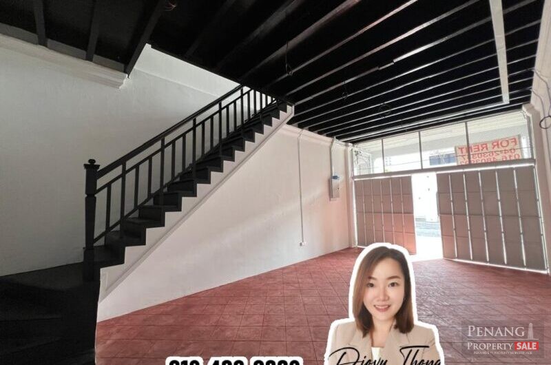 Georgetown – Jalan Hutton 2 Storey Shop House 👆
