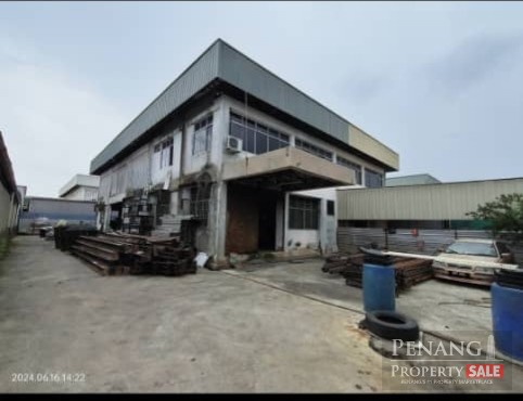 For Sale 1.5 Storey Semi Detached Factory at Kawasan Perindustrain Valdor Sungai Bakap 14110 Pulau Pinang