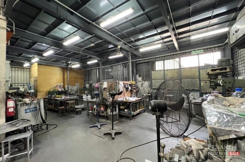 For Sale 2 Storey Semi Detached Factory at Permatang Tinggi Industrial Area Pulau Pinang