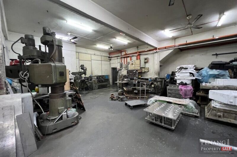 For Sale 2 Storey Semi Detached Factory at Permatang Tinggi Industrial Area Pulau Pinang