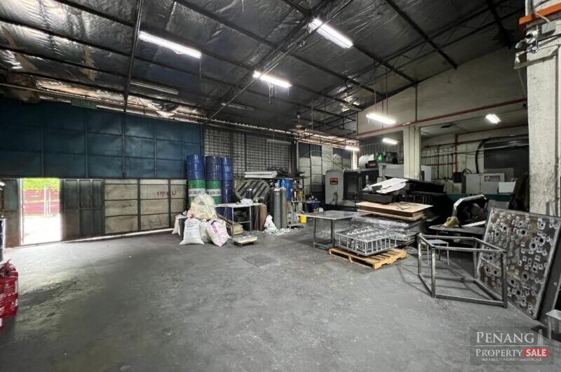 For Sale 2 Storey Semi Detached Factory at Permatang Tinggi Industrial Area Pulau Pinang