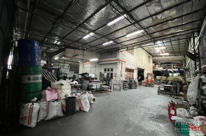 For Sale 2 Storey Semi Detached Factory at Permatang Tinggi Industrial Area Pulau Pinang
