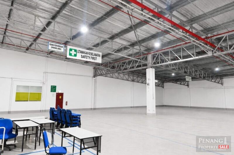 For Rent Penang Science Park (Power 11KV) Bukit Minyak ( Power 11KV) Pulau Pinang