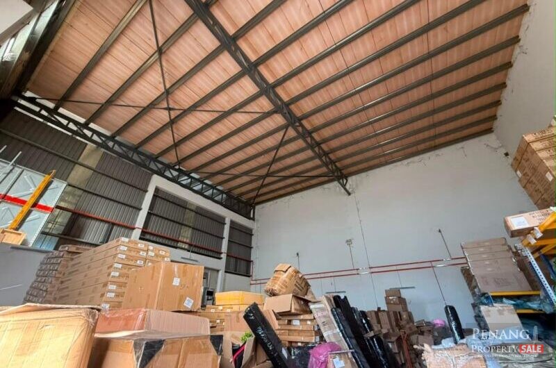 For Rent 1.5 Storey Semi Detached Factory Kawasan Perindustrain IKS Simpang Ampat 14100 Pulau Pinang