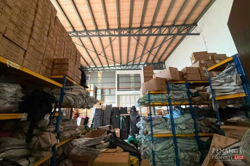 For Rent 1.5 Storey Semi Detached Factory Kawasan Perindustrain IKS Simpang Ampat 14100 Pulau Pinang