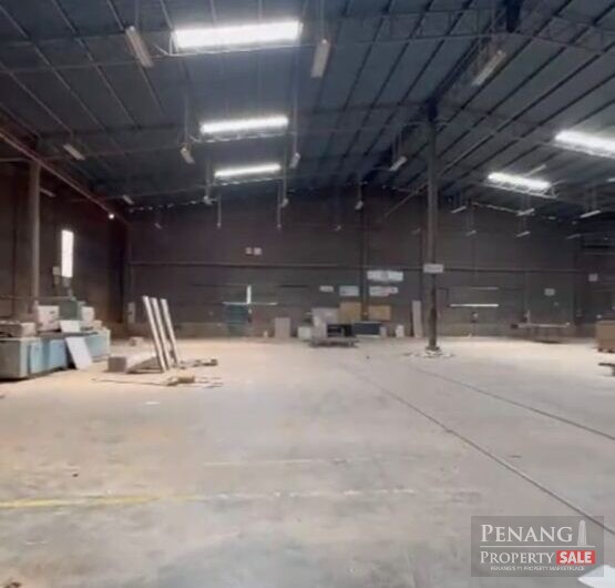 For Rent Single Storey Factory at Sungai Bakap Industrial Area Nearby Batu Kawan 14200 Pulau Pinang