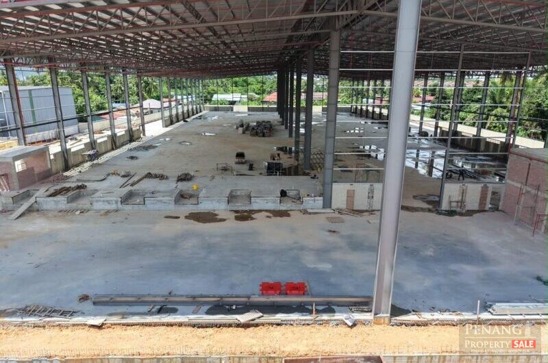For Rent 1.5 Storey Detached Factory at Perai Perindustrain Area Butterworth Pulau Pinang