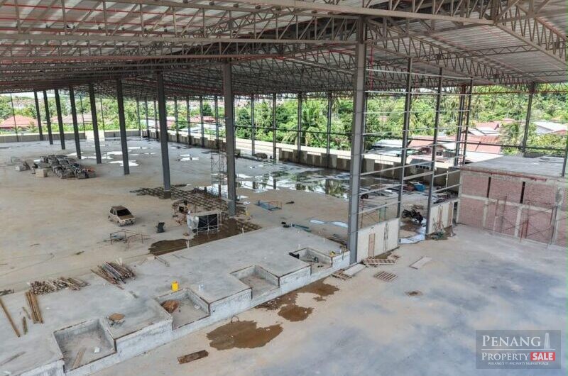 For Rent 1.5 Storey Detached Factory at Perai Perindustrain Area Butterworth Pulau Pinang