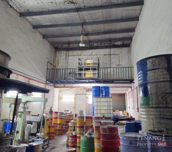 For Sale 1.5 Storey Factory Warehouse at Sungai Lokan Butterworth 13800 Pulau Pinang