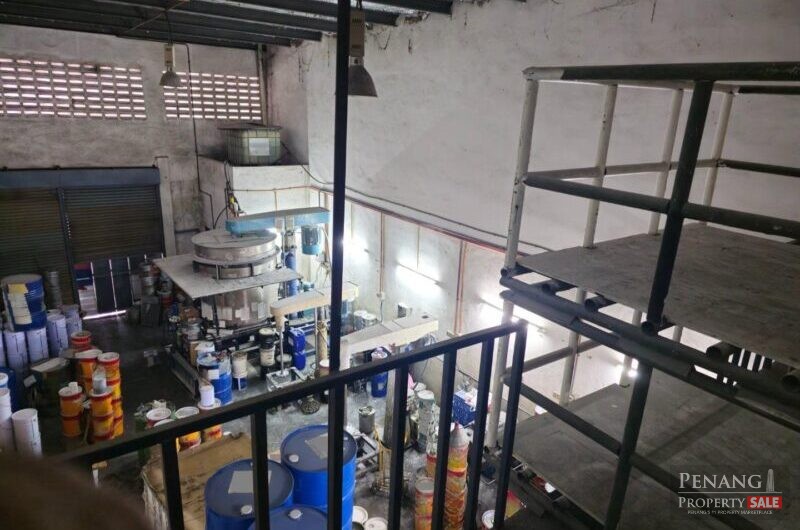 For Sale 1.5 Storey Factory Warehouse at Sungai Lokan Butterworth 13800 Pulau Pinang