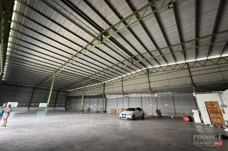 For Rent Single Storey Warehouse Bukit Minyak Industrial Area Pulau Pinang