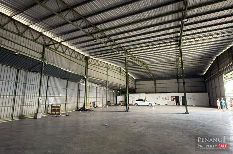 For Rent Single Storey Warehouse Bukit Minyak Industrial Area Pulau Pinang