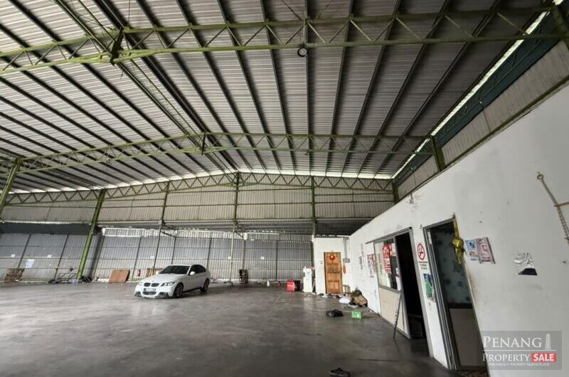 For Rent Single Storey Warehouse Bukit Minyak Industrial Area Bukit Mertajam Pulau Pinang