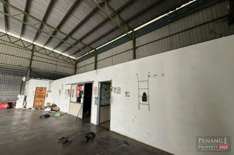 For Rent Single Storey Warehouse Bukit Minyak Industrial Area Pulau Pinang