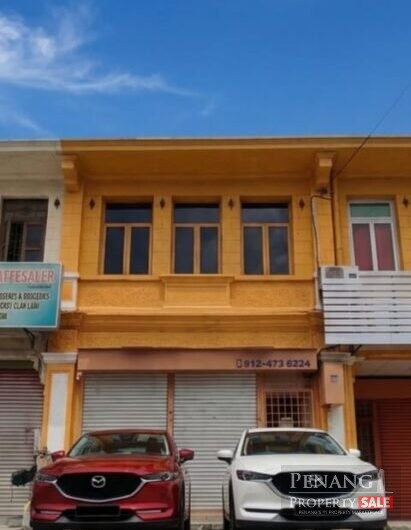 For Sale 2 Storey Shoplot Jalan Petani Georgetown Pulau Pinang