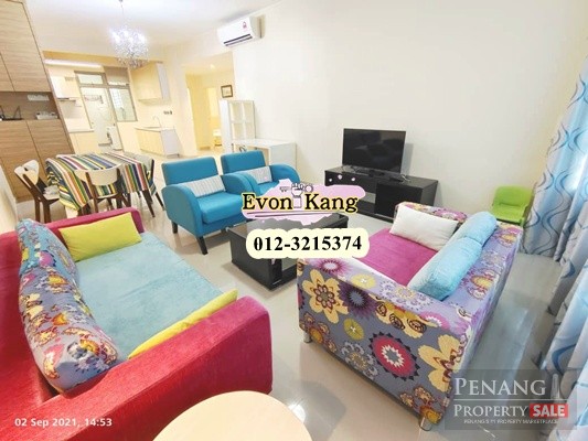 All Season Park @ Ayer Itam 1235SF Fully Furnished Renovated 2 Parking