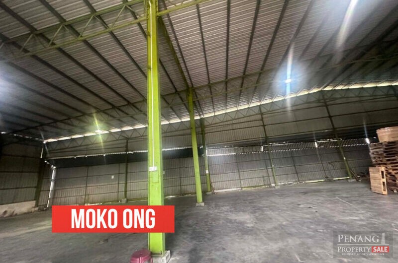 Single Storey Warehouse For Rent @ Bukit Minyak Industrial Area, Penang