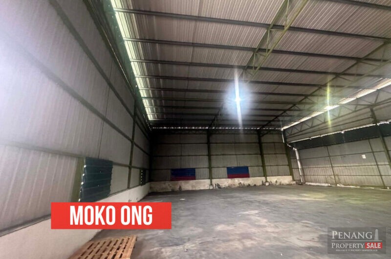 Single Storey Warehouse For Rent @ Bukit Minyak Industrial Area, Penang